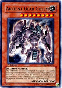 Ancient Gear Golem [Structure Deck: Machine Re-Volt] [SD10-EN012] | Enigma On Main