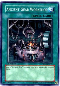 Ancient Gear Workshop [Structure Deck: Machine Re-Volt] [SD10-EN017] | Enigma On Main