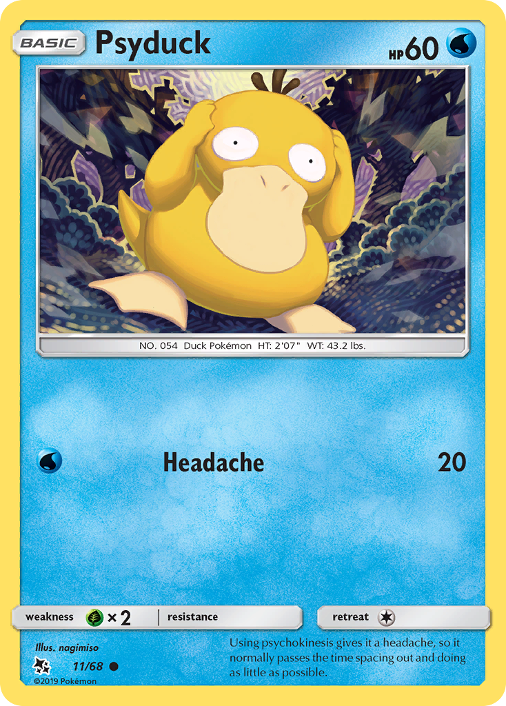 Psyduck (11/68) [Sun & Moon: Hidden Fates] | Enigma On Main