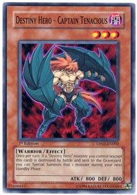 Destiny Hero - Captain Tenacious [Duelist Pack 5: Aster Phoenix] [DP05-EN002] | Enigma On Main