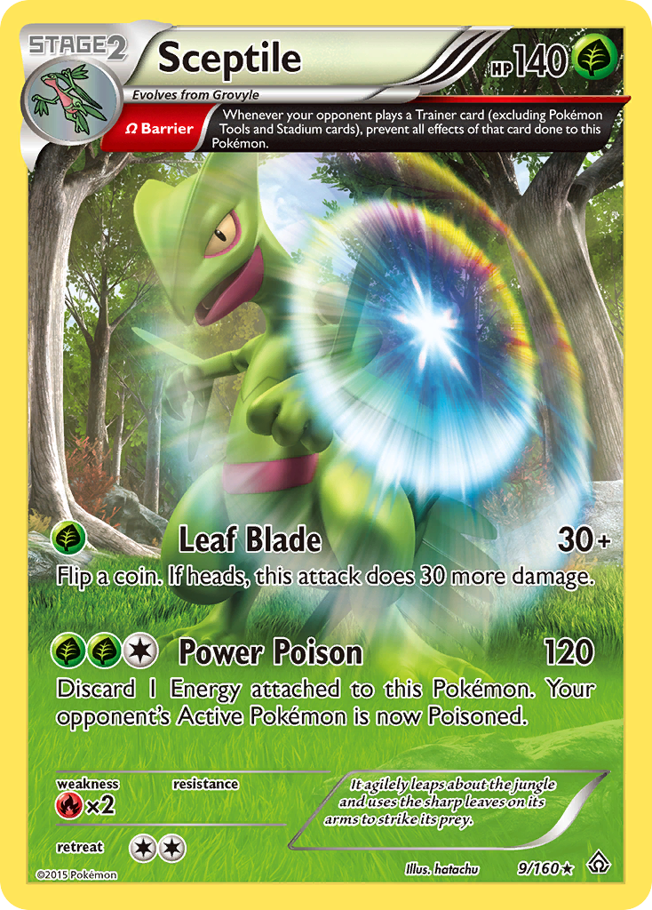 Sceptile (9/160) [XY: Primal Clash] | Enigma On Main