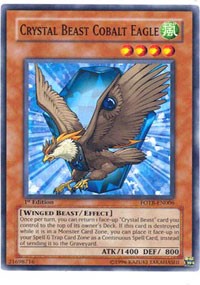 Crystal Beast Cobalt Eagle [Force of the Breaker] [FOTB-EN006] | Enigma On Main