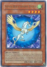 Crystal Beast Sapphire Pegasus [Force of the Breaker] [FOTB-EN007] | Enigma On Main