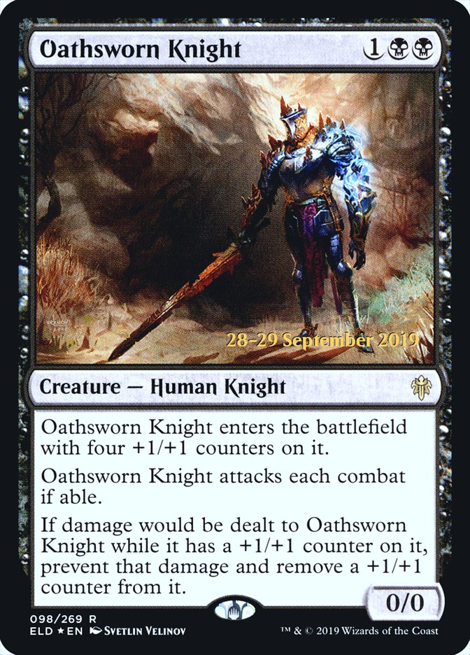 Oathsworn Knight  [Throne of Eldraine Prerelease Promos] | Enigma On Main