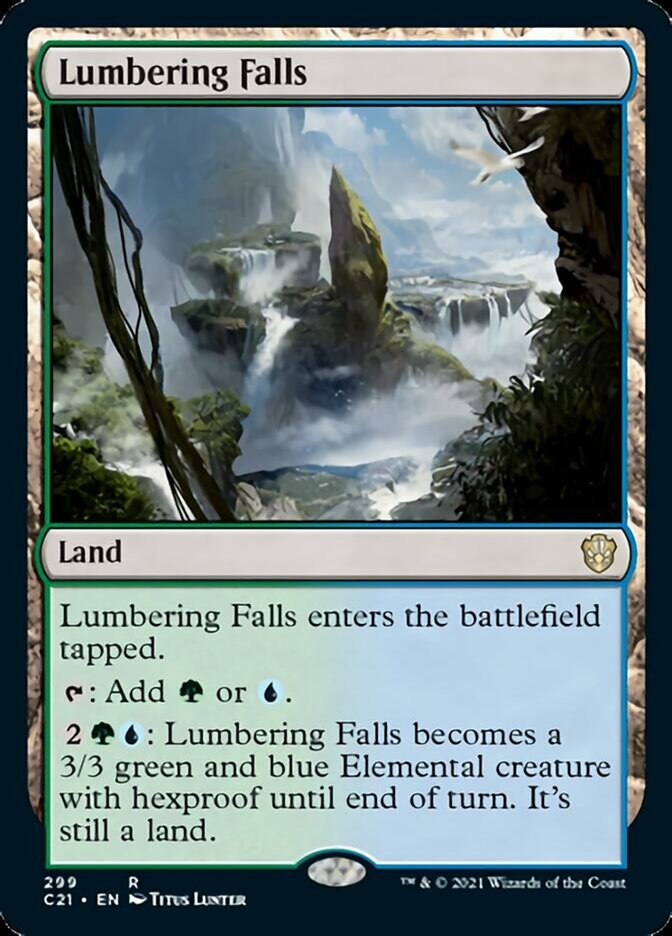 Lumbering Falls [Commander 2021] | Enigma On Main