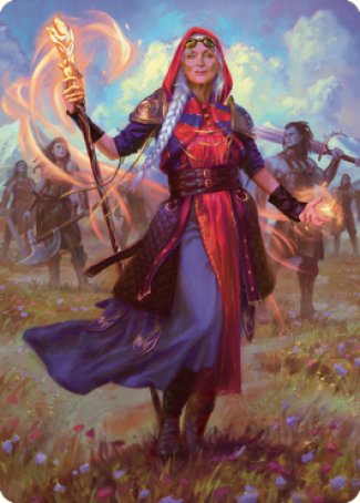 Jaya, Fiery Negotiator Art Card 1 [Dominaria United Art Series] | Enigma On Main