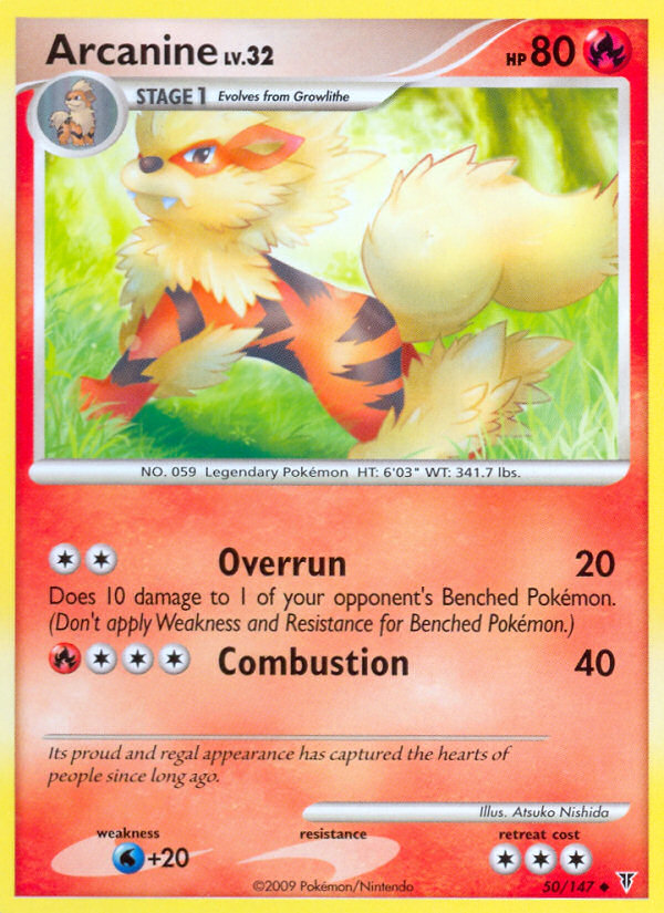 Arcanine (50/147) [Platinum: Supreme Victors] | Enigma On Main