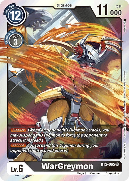 WarGreymon [BT2-065] (Alternative Art - Box Topper) [Classic Collection] | Enigma On Main