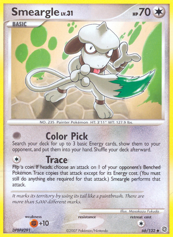 Smeargle (66/132) [Diamond & Pearl: Secret Wonders] | Enigma On Main