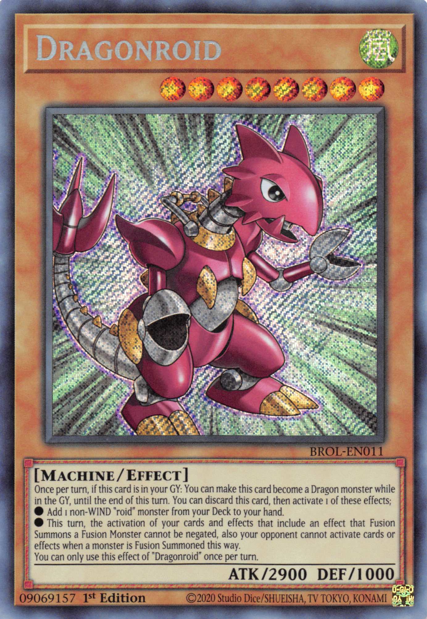 Dragonroid [BROL-EN011] Secret Rare | Enigma On Main