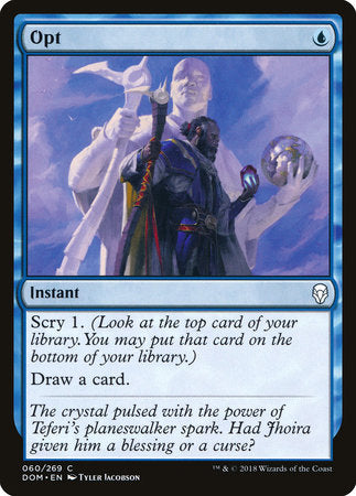 Opt [Dominaria] | Enigma On Main