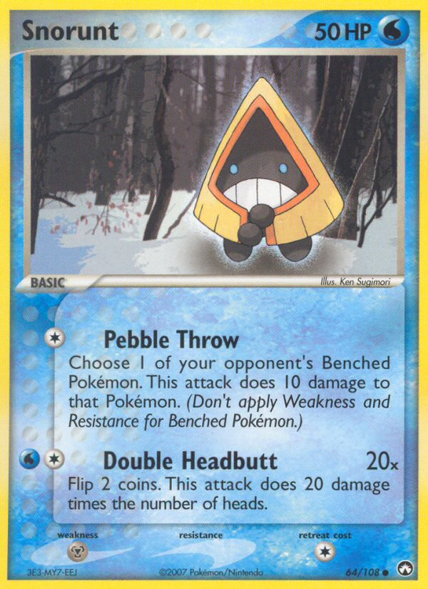 Snorunt (64/108) [EX: Power Keepers] | Enigma On Main