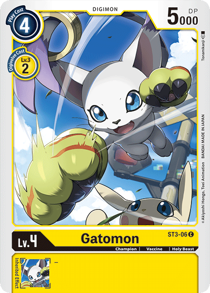 Gatomon [ST3-06] [Starter Deck: Heaven's Yellow] | Enigma On Main