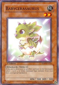 Babycerasaurus [Structure Deck: Dinosaur's Rage] [SD09-EN016] | Enigma On Main