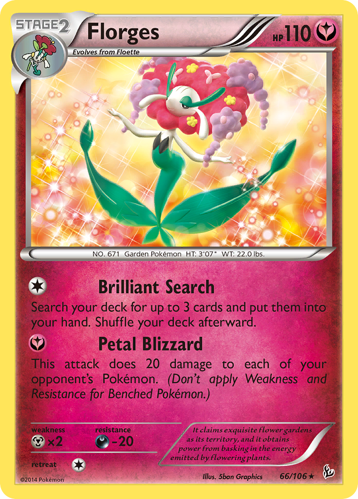 Florges (66/106) [XY: Flashfire] | Enigma On Main