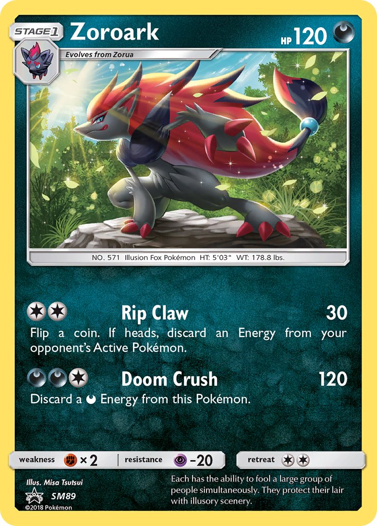 Zoroark (SM89) [Sun & Moon: Black Star Promos] | Enigma On Main