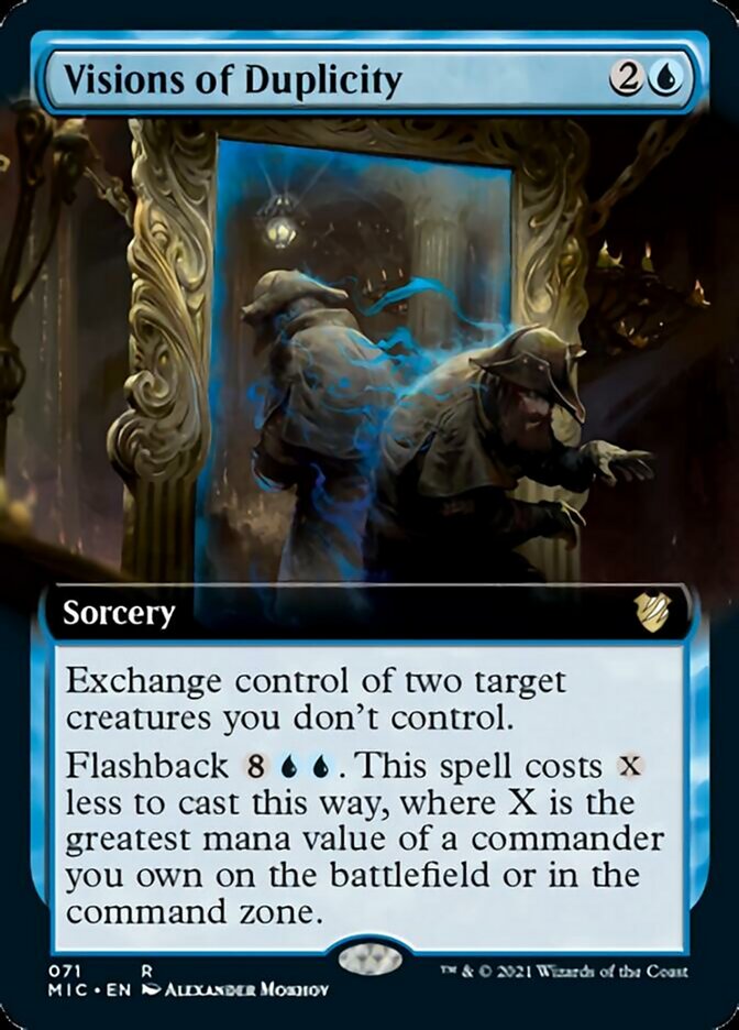 Visions of Duplicity (Extended) [Innistrad: Midnight Hunt Commander] | Enigma On Main