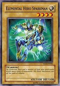 Elemental HERO Sparkman [Starter Deck: Jaden Yuki] [YSDJ-EN008] | Enigma On Main