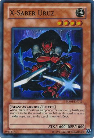 X-Saber Uruz [HA01-EN012] Super Rare | Enigma On Main