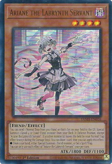 Ariane the Labrynth Servant [TAMA-EN016] Ultra Rare | Enigma On Main