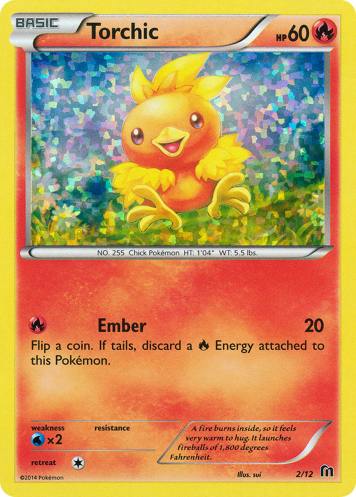 Torchic (2/12) [McDonald's Promos: 2016 Collection] | Enigma On Main