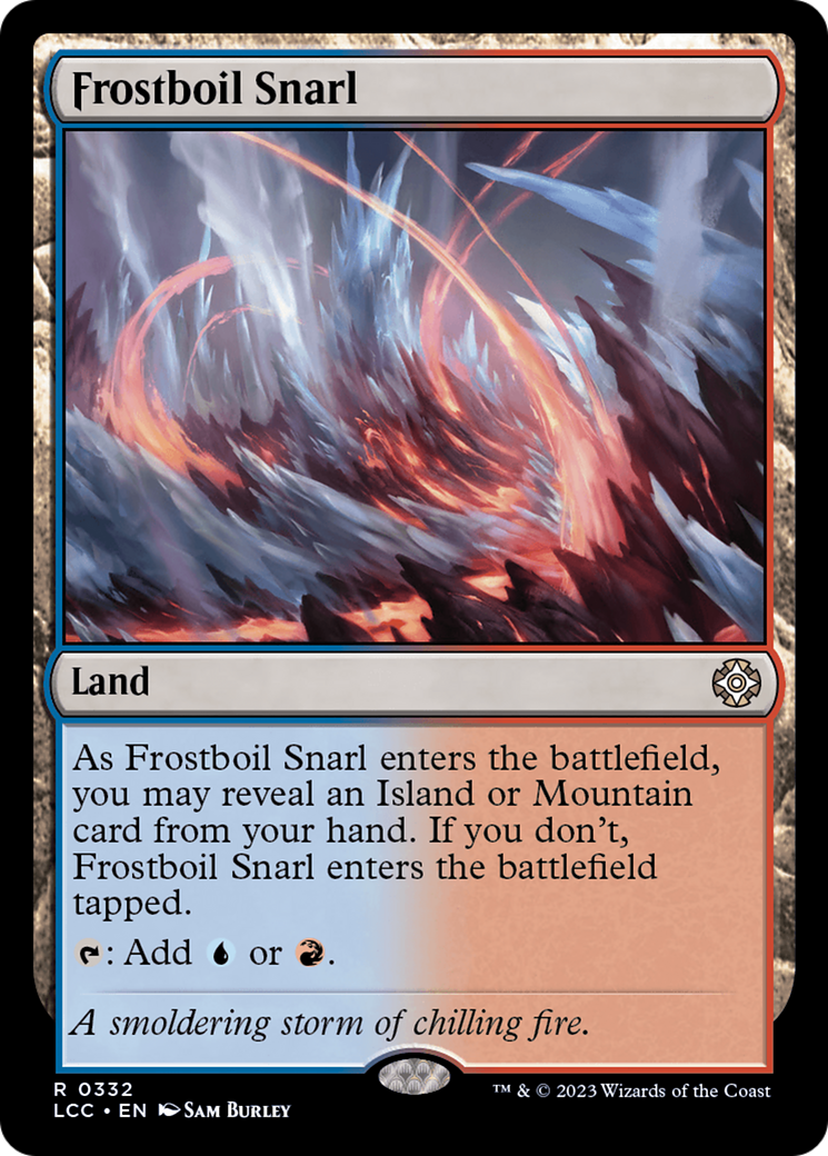 Frostboil Snarl [The Lost Caverns of Ixalan Commander] | Enigma On Main