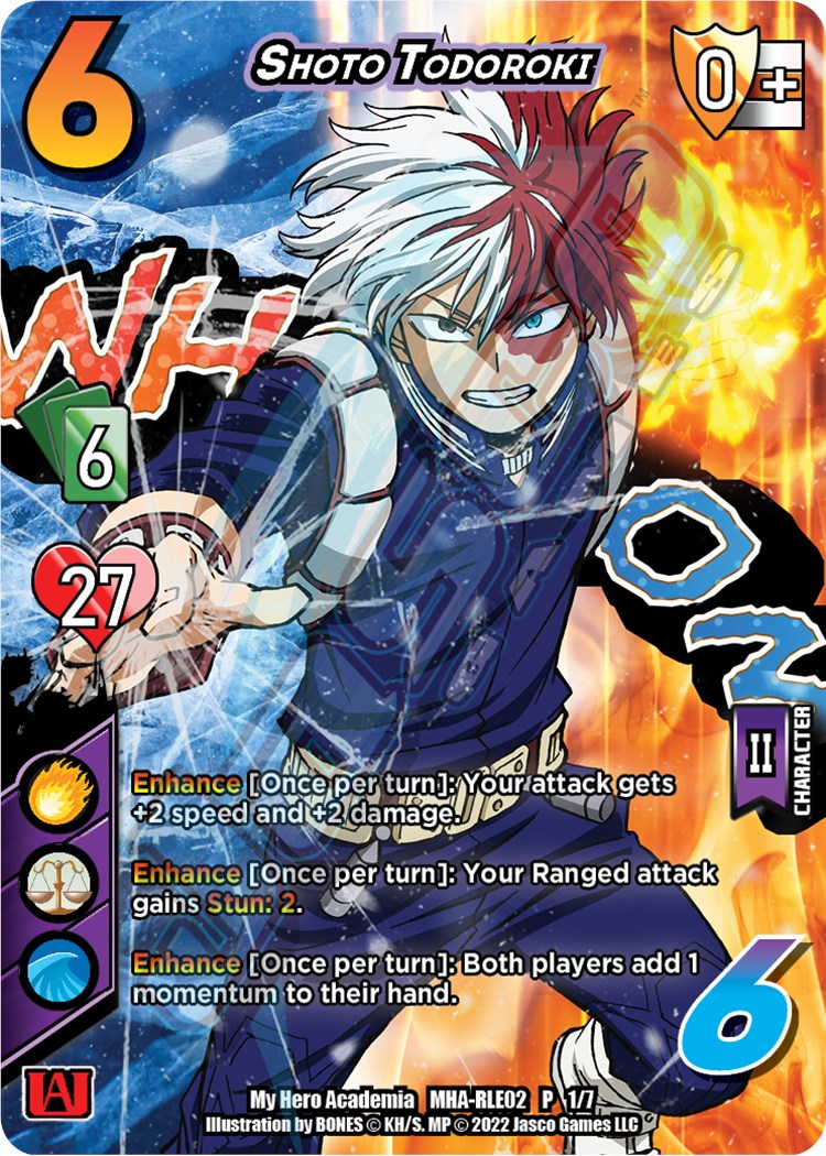 Shoto Todoroki [Crimson Rampage Promos] | Enigma On Main