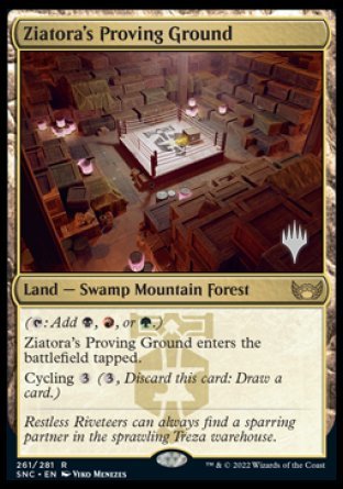 Ziatora's Proving Ground (Promo Pack) [Streets of New Capenna Promos] | Enigma On Main