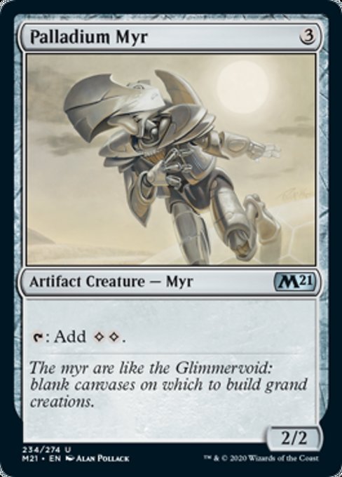 Palladium Myr [Core Set 2021] | Enigma On Main