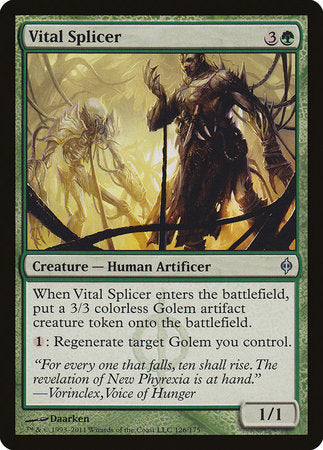 Vital Splicer [New Phyrexia] | Enigma On Main