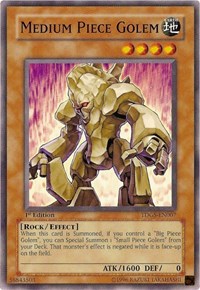 Medium Piece Golem [The Duelist Genesis] [TDGS-EN007] | Enigma On Main