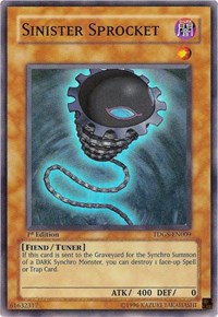 Sinister Sprocket [The Duelist Genesis] [TDGS-EN009] | Enigma On Main