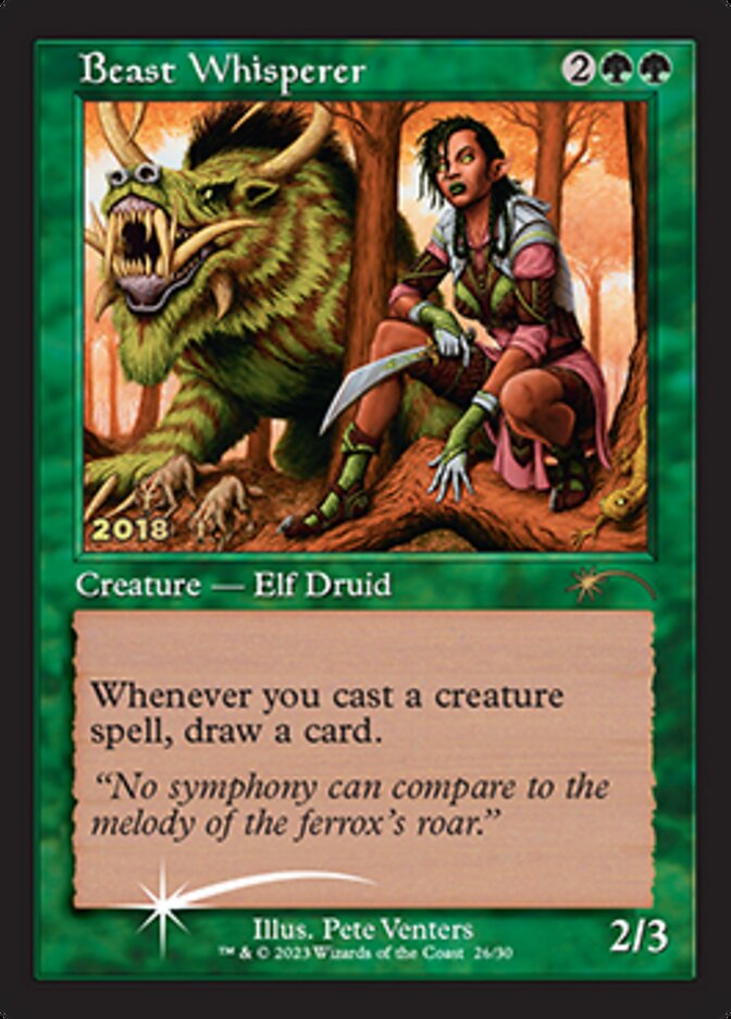 Beast Whisperer [30th Anniversary Promos] | Enigma On Main