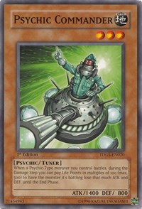 Psychic Commander [The Duelist Genesis] [TDGS-EN020] | Enigma On Main