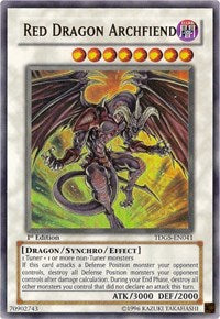 Red Dragon Archfiend [The Duelist Genesis] [TDGS-EN041] | Enigma On Main