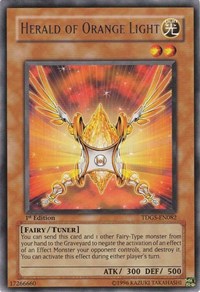 Herald of Orange Light [The Duelist Genesis] [TDGS-EN082] | Enigma On Main