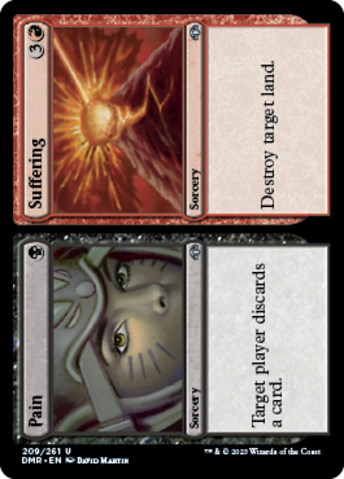 Pain // Suffering [Dominaria Remastered] | Enigma On Main