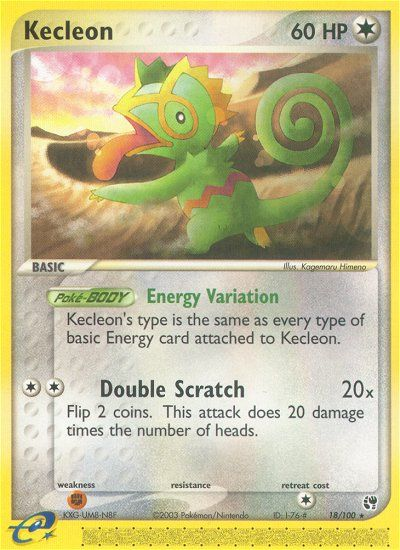 Kecleon (18/100) [EX: Sandstorm] | Enigma On Main