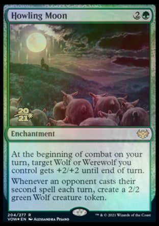 Howling Moon [Innistrad: Crimson Vow Prerelease Promos] | Enigma On Main