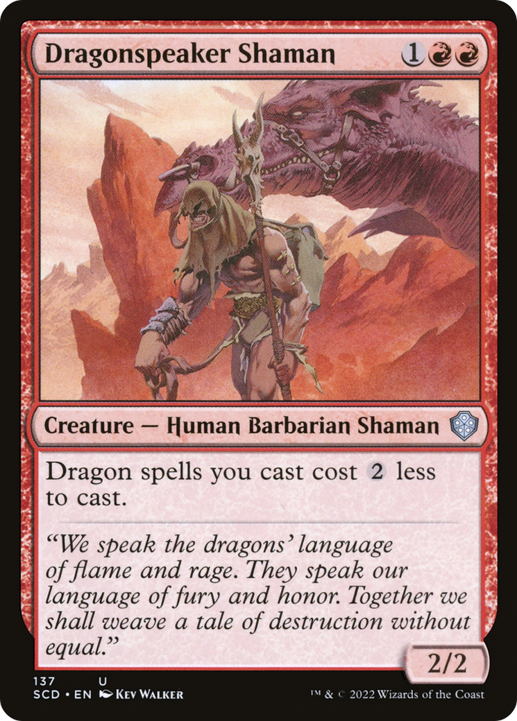 Dragonspeaker Shaman [Starter Commander Decks] | Enigma On Main