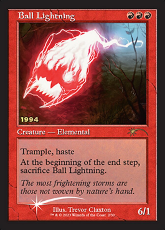 Ball Lightning [30th Anniversary Promos] | Enigma On Main