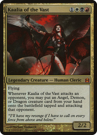 Kaalia of the Vast (Oversized) [Commander 2011 Oversized] | Enigma On Main