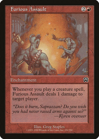 Furious Assault [Mercadian Masques] | Enigma On Main