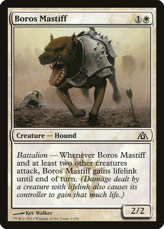 Boros Mastiff [Dragon's Maze] | Enigma On Main