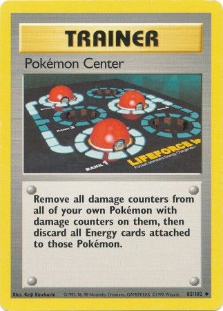 Pokemon Center (85/102) [Base Set Unlimited] | Enigma On Main