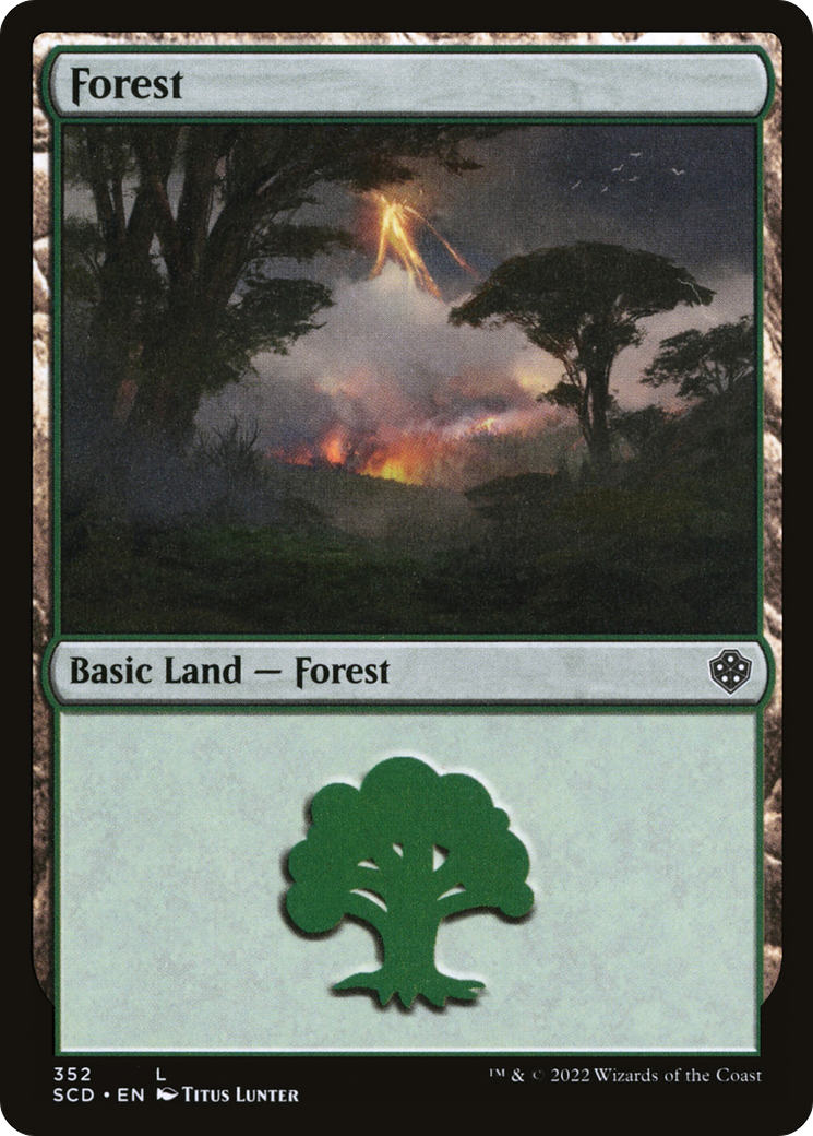 Forest (352) [Starter Commander Decks] | Enigma On Main