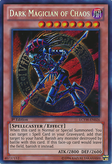 Dark Magician of Chaos [LCYW-EN026] Secret Rare | Enigma On Main