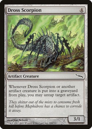 Dross Scorpion [Mirrodin] | Enigma On Main