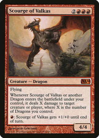 Scourge of Valkas [Magic 2014] | Enigma On Main