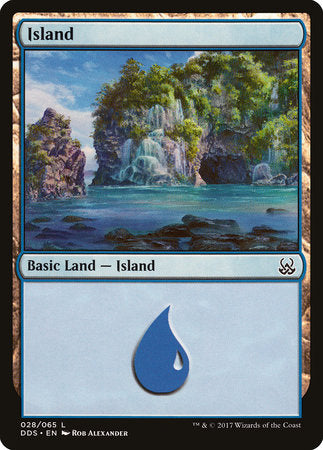 Island (28) [Duel Decks: Mind vs. Might] | Enigma On Main